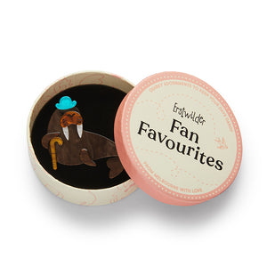 Erstwilder : Fan Favourites : Old Man Walrus Brooch