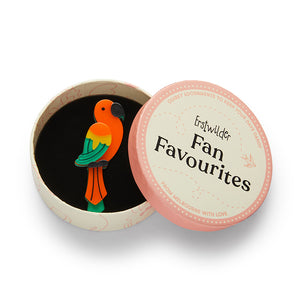 Erstwilder : Fan Favourites : Pancha’s Parrot Brooch