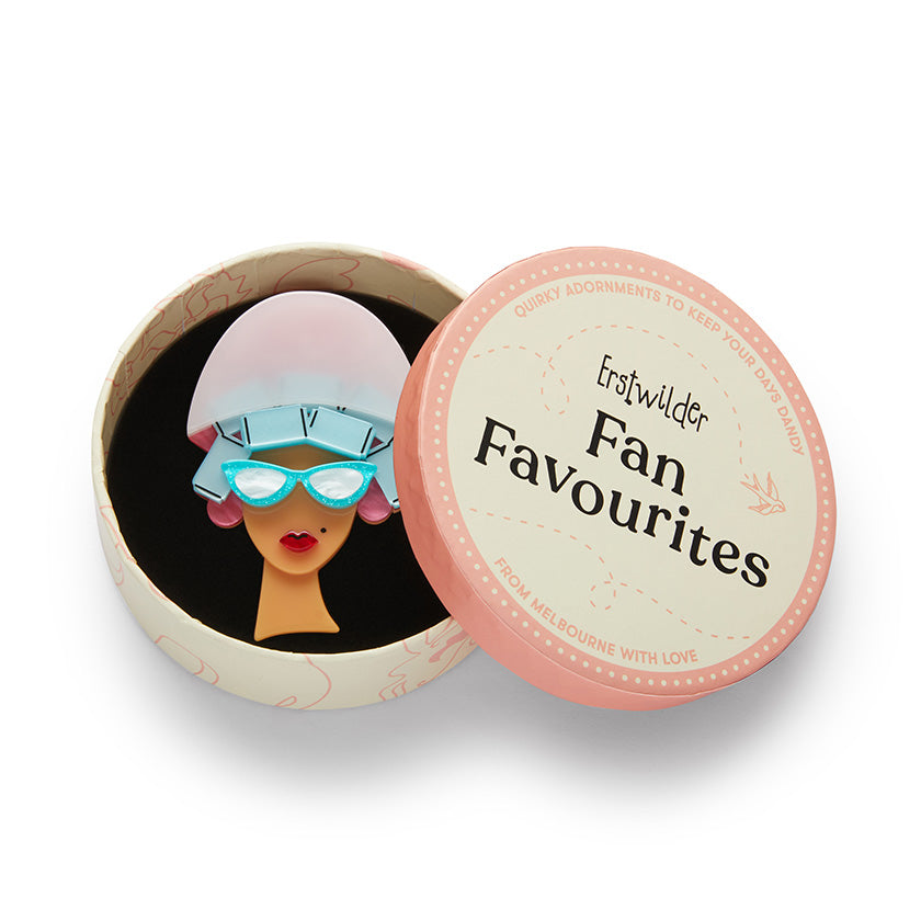 Erstwilder : Fan Favourites : Fancy New ‘Do’ Brooch