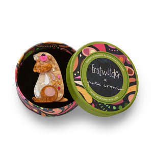 Erstwilder : Pete Cromer North America : The Prudent Prairie Dog Brooch [LUCKY LAST!]