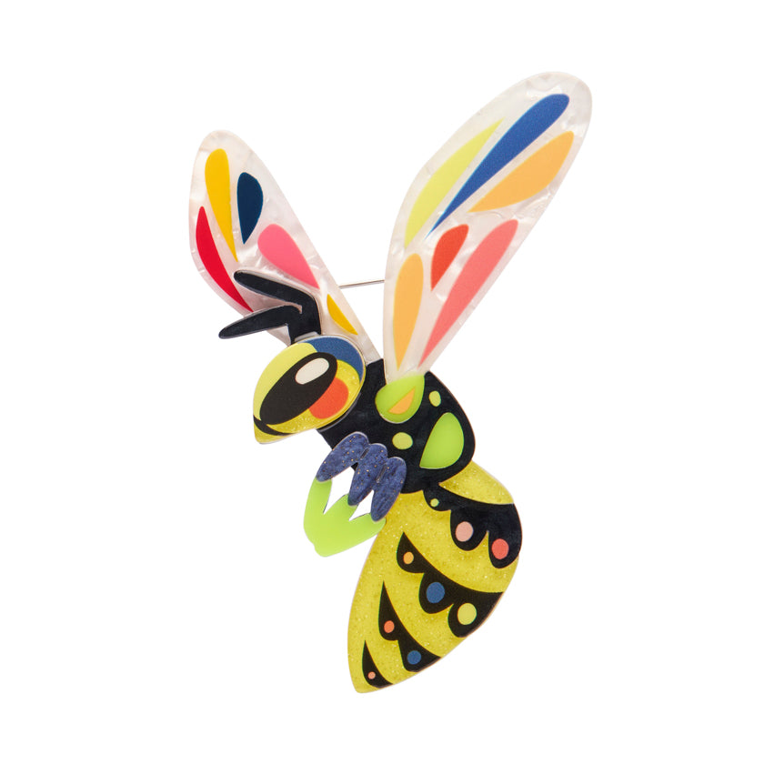 Erstwilder : Pete Cromer North America : The Youthful Yellowjacket Brooch [LUCKY LAST!]