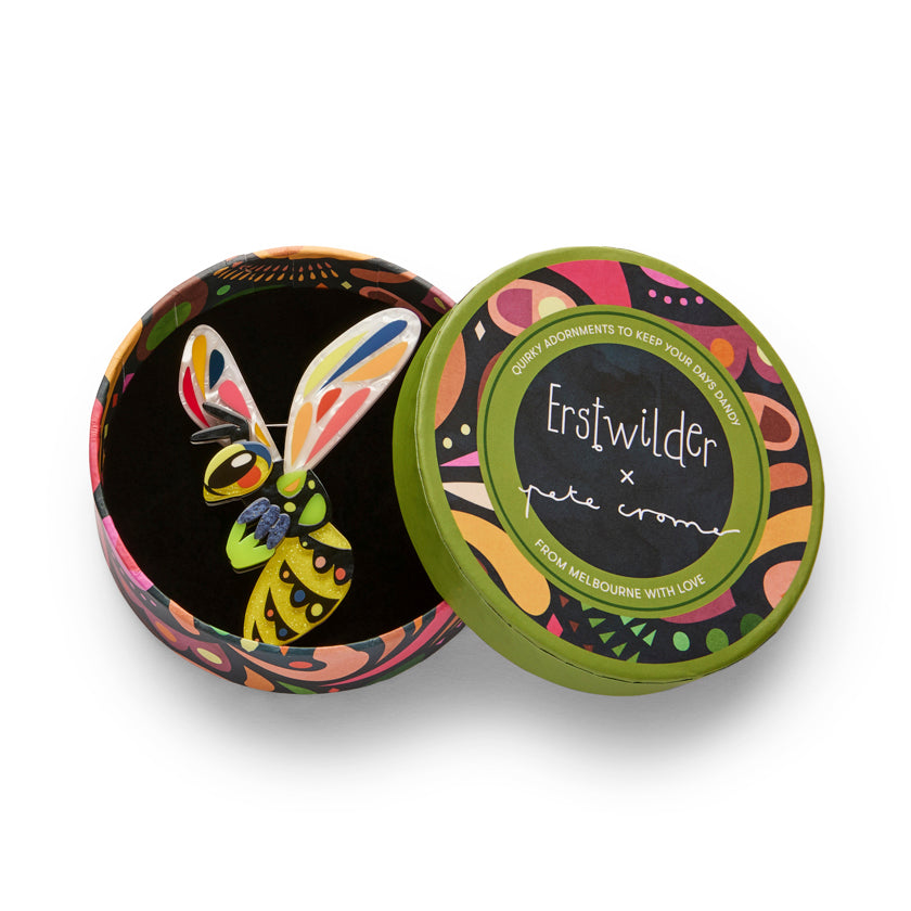 Erstwilder : Pete Cromer North America : The Youthful Yellowjacket Brooch [LUCKY LAST!]