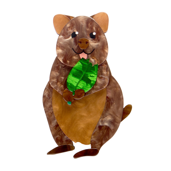Erstwilder : Australiana : Quinn the Quokka Brooch