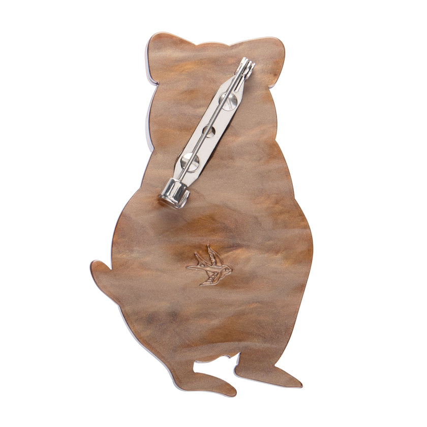 Erstwilder : Australiana : Quinn the Quokka Brooch