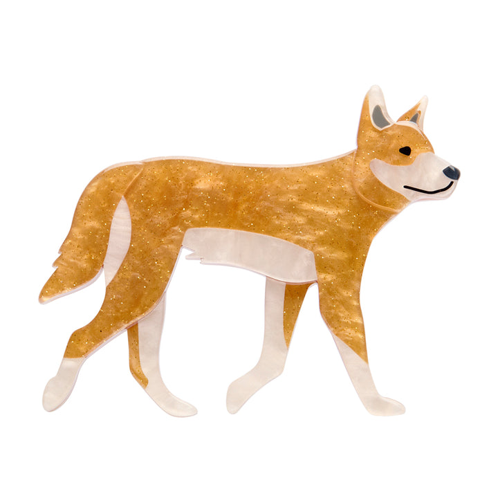 Erstwilder : Australiana : Dave the Dingo Brooch