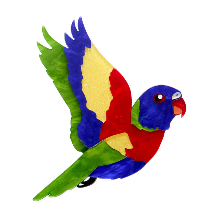 Erstwilder : Australiana : Lulu the Lorikeet Brooch