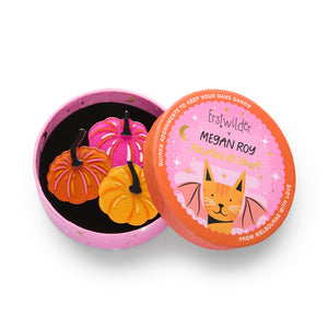 Erstwilder : Haunted at Heart : Just Gourdgeous Brooch