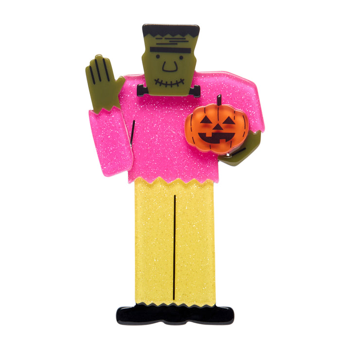 Erstwilder : Haunted at Heart : Frankenstein's Friendly Monster Brooch