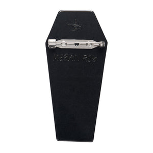 Erstwilder : Haunted at Heart : Cozy Coffin Brooch