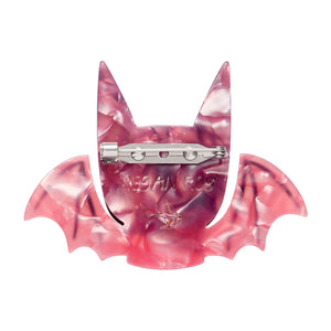 Erstwilder : Haunted at Heart : Winged Kitty Brooch