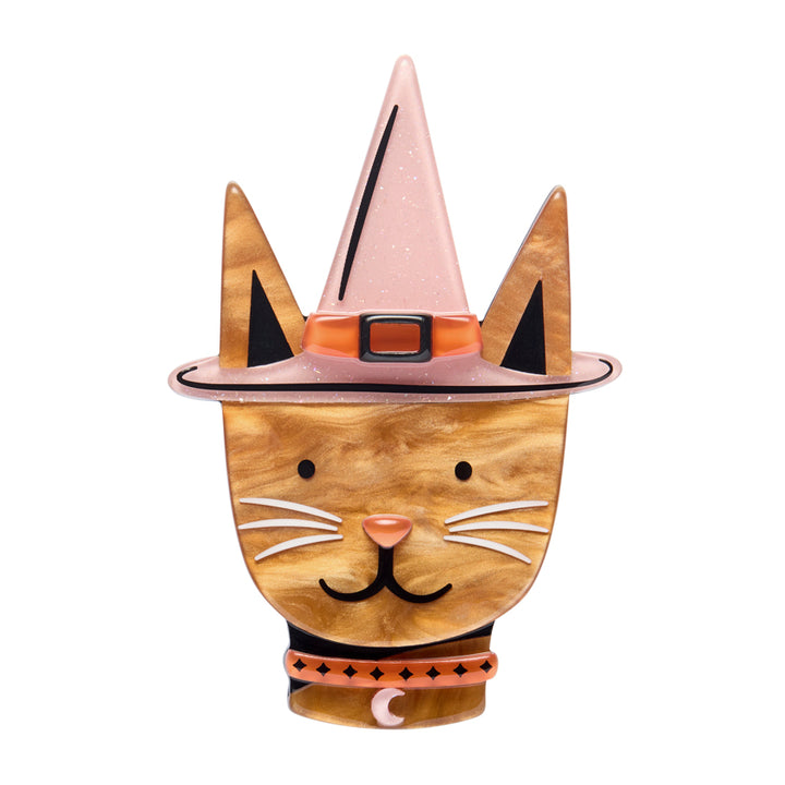Erstwilder : Haunted at Heart : Bewitched Kitty Brooch