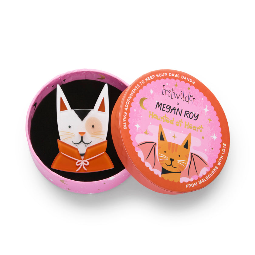 Erstwilder : Haunted at Heart : Fangtastic Kitty Brooch