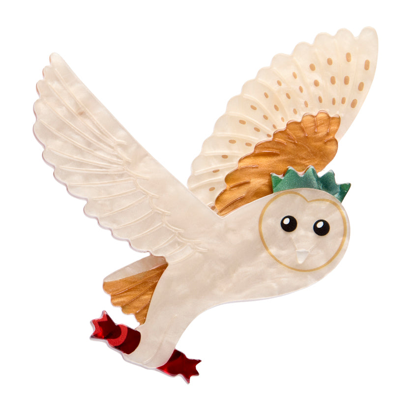 Erstwilder : Merry Menagerie : Otto the Owl Brooch [LUCKY LAST!]
