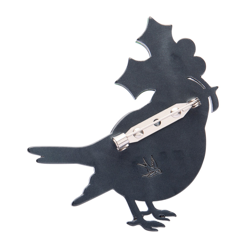 Erstwilder : Merry Menagerie : Ruby the Robin Brooch