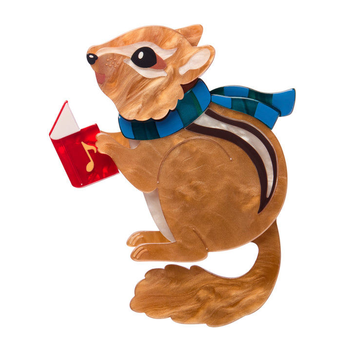 Erstwilder : Merry Menagerie : Charlie the Chipmunk Brooch [LUCKY LAST!]
