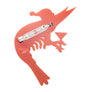 Erstwilder : Merry Menagerie : Pascal the Prawn Brooch
