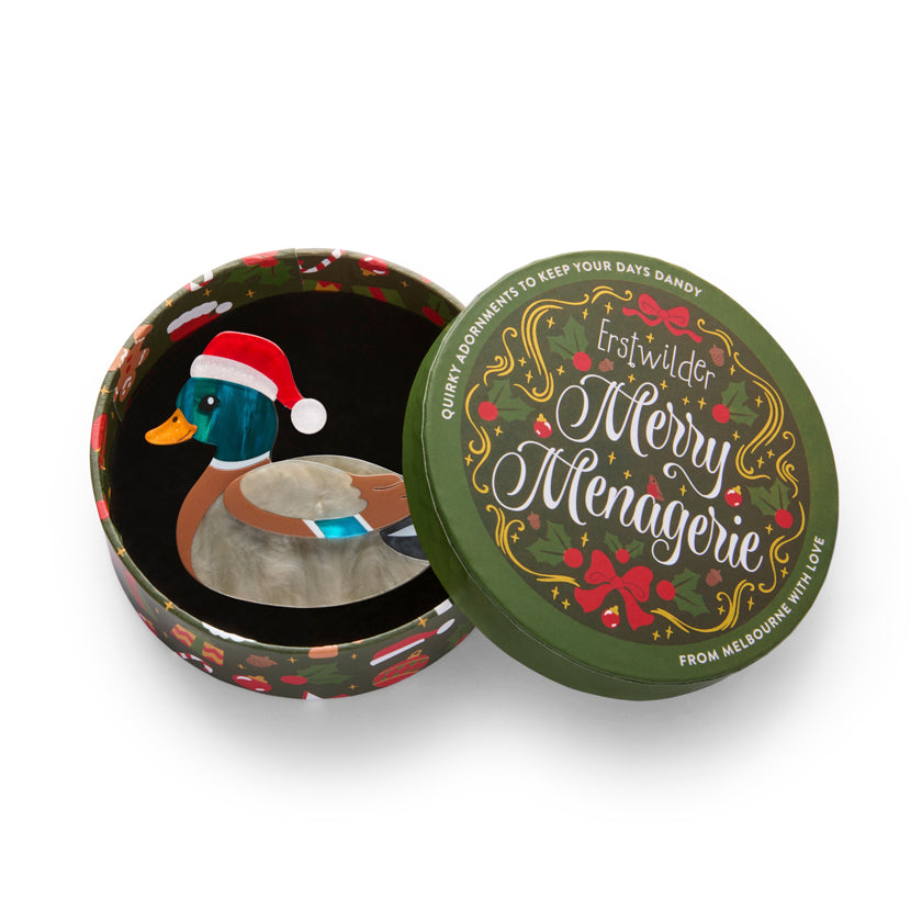 Erstwilder : Merry Menagerie : Daphne the Duck Brooch [LUCKY LAST!]