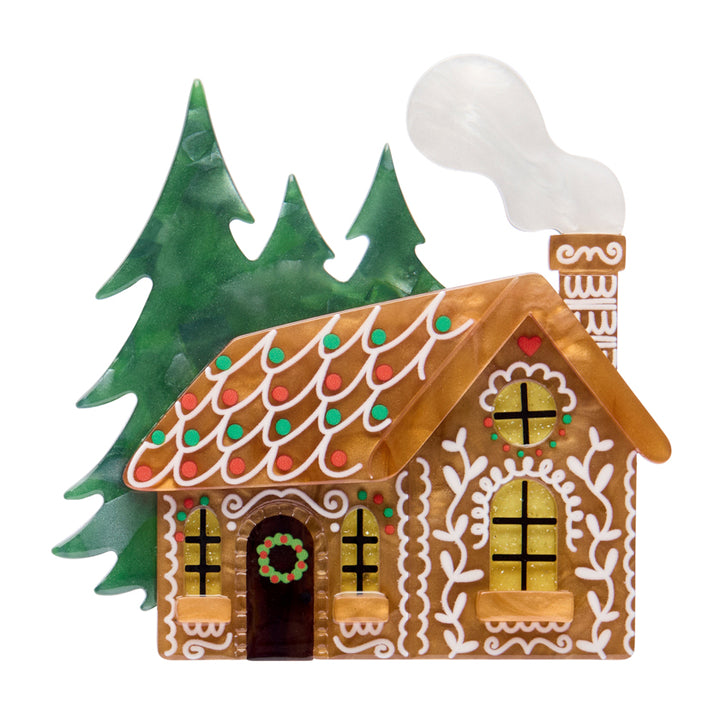 Erstwilder : Merry Menagerie : The Sweetest Cabin Brooch
