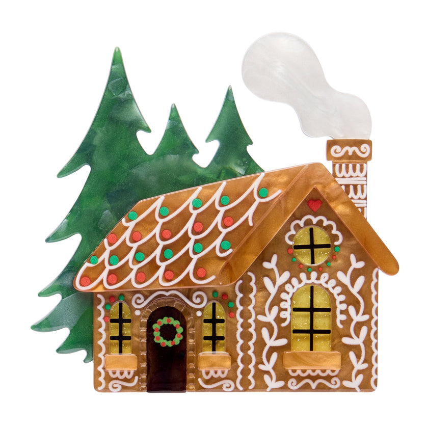 Erstwilder : Merry Menagerie : The Sweetest Cabin Brooch
