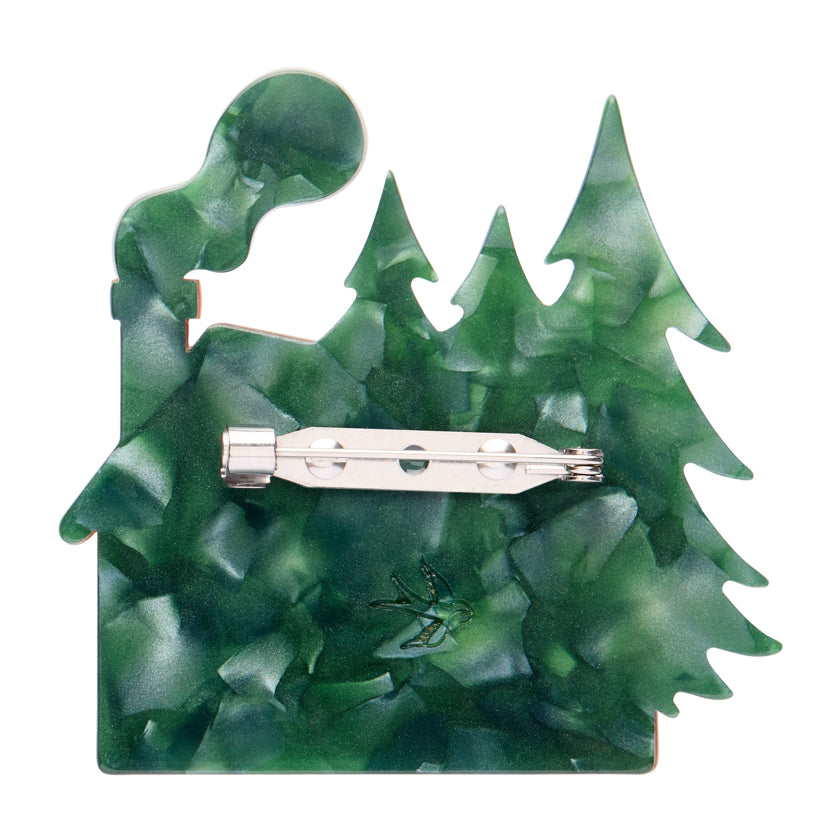 Erstwilder : Merry Menagerie : The Sweetest Cabin Brooch