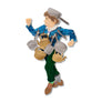 Erstwilder : The Magic Faraway Tree : Saucepan Man Brooch
