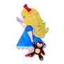 Erstwilder : Pete Cromer Fairy Tales 2 : Just Right Brooch