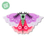Erstwilder : Midnight Mischief : Flutter By Night Brooch