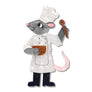 Erstwilder : Wild at Work : Chez Raton Brooch