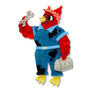 Erstwilder : Wild at Work : Scarlet Ignition Brooch