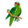 Erstwilder : RBGV : Musk Lorikeet Brooch