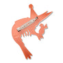 Erstwilder : Pascal's Prawn Parade : Pascal the Party Prawn Brooch