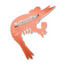 Erstwilder : Pascal's Prawn Parade : Pascal the Parisian Prawn Brooch
