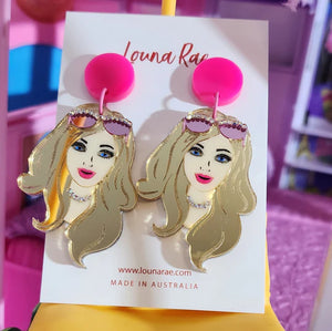 Louna Rae : Barbie Dangle Earrings