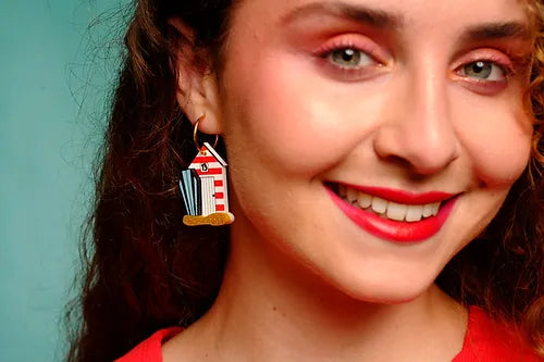 LaliBlue : Summerween : Beach House Earrings