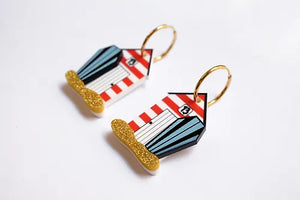 LaliBlue : Summerween : Beach House Earrings