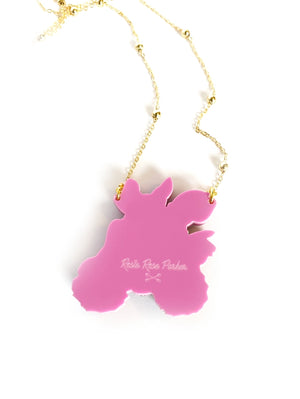 Rosie Rose Parker : Betty Rabbit and Bert go Cycling Easter Necklace [PRE-ORDER]