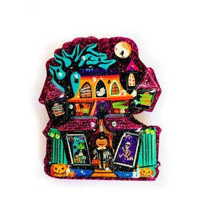 Rosie Rose Parker :  Halloween : Big Spooky House Brooch [PRE-ORDER]