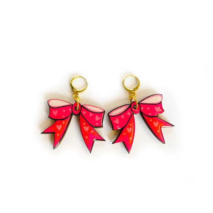 Rosie Rose Parker : Big Statement Bow Earrings