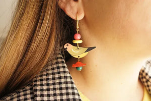 LaliBlue :  Spring :  Bird Earrings [PRE-ORDER]