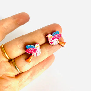 Rosie Rose Parker : Bird Summer Stud Earrings
