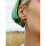 Wolf & Moon : Blackberry Hoop Earrings