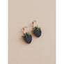 Wolf & Moon : Blackberry Hoop Earrings