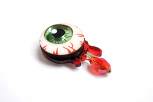 LaliBlue : Cursed Carnival : Bloody Eye Button Cover