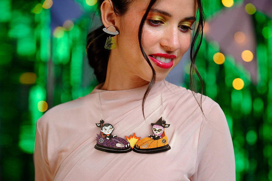 LaliBlue : Cursed Carnival : Bumper Car Necklace