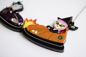 LaliBlue : Cursed Carnival : Bumper Car Necklace