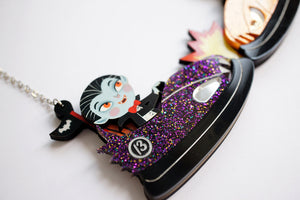 LaliBlue : Cursed Carnival : Bumper Car Necklace
