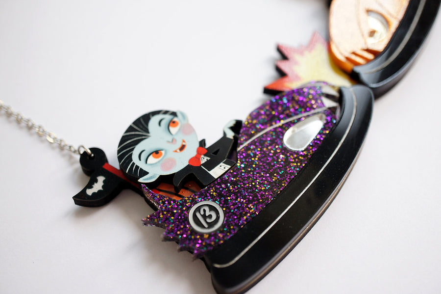 LaliBlue : Cursed Carnival : Bumper Car Necklace