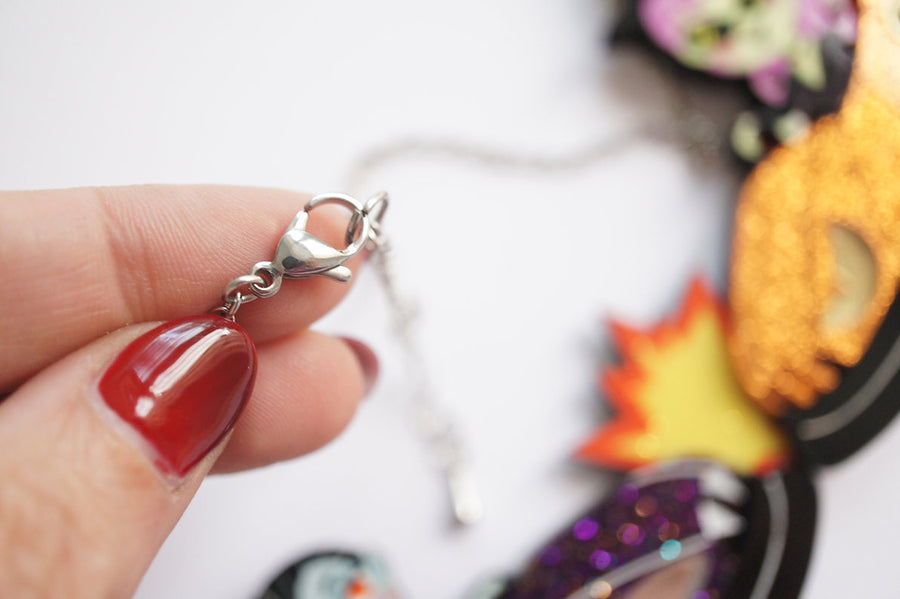 LaliBlue : Cursed Carnival : Bumper Car Necklace