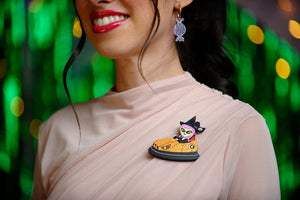 LaliBlue : Cursed Carnival : Bumper car with witch Brooch