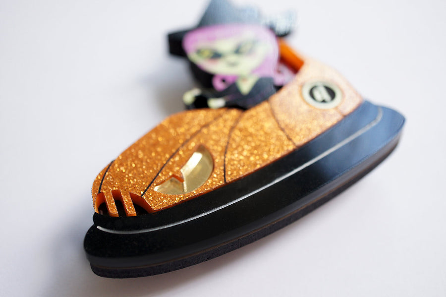 LaliBlue : Cursed Carnival : Bumper car with witch Brooch